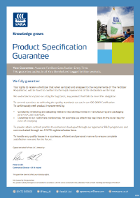 Yara's Product Guarantee